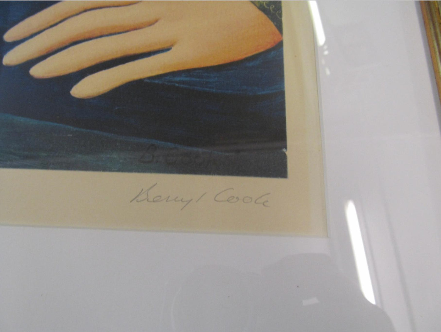 Beryl Cook OBE - Four Hungry Cats and a Lobster – Signed Limited Edition Stamped by the Fine Art Trade Guild