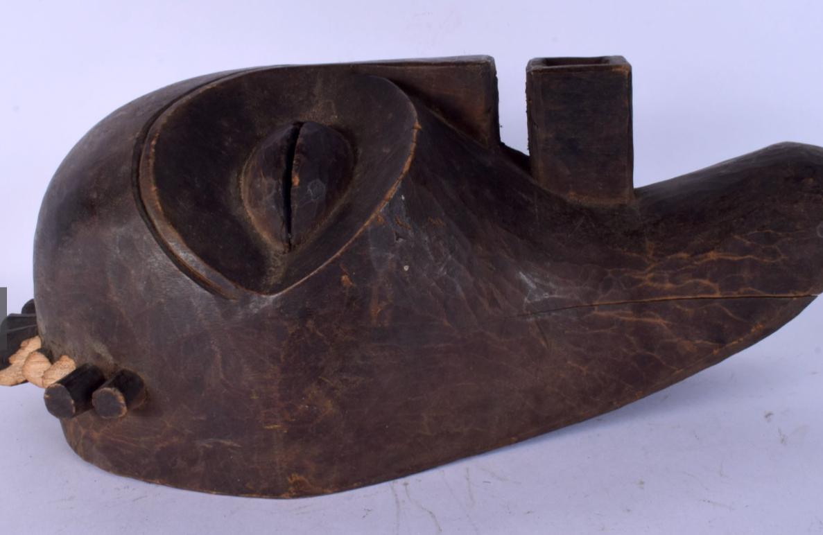 An african tribal songye mask