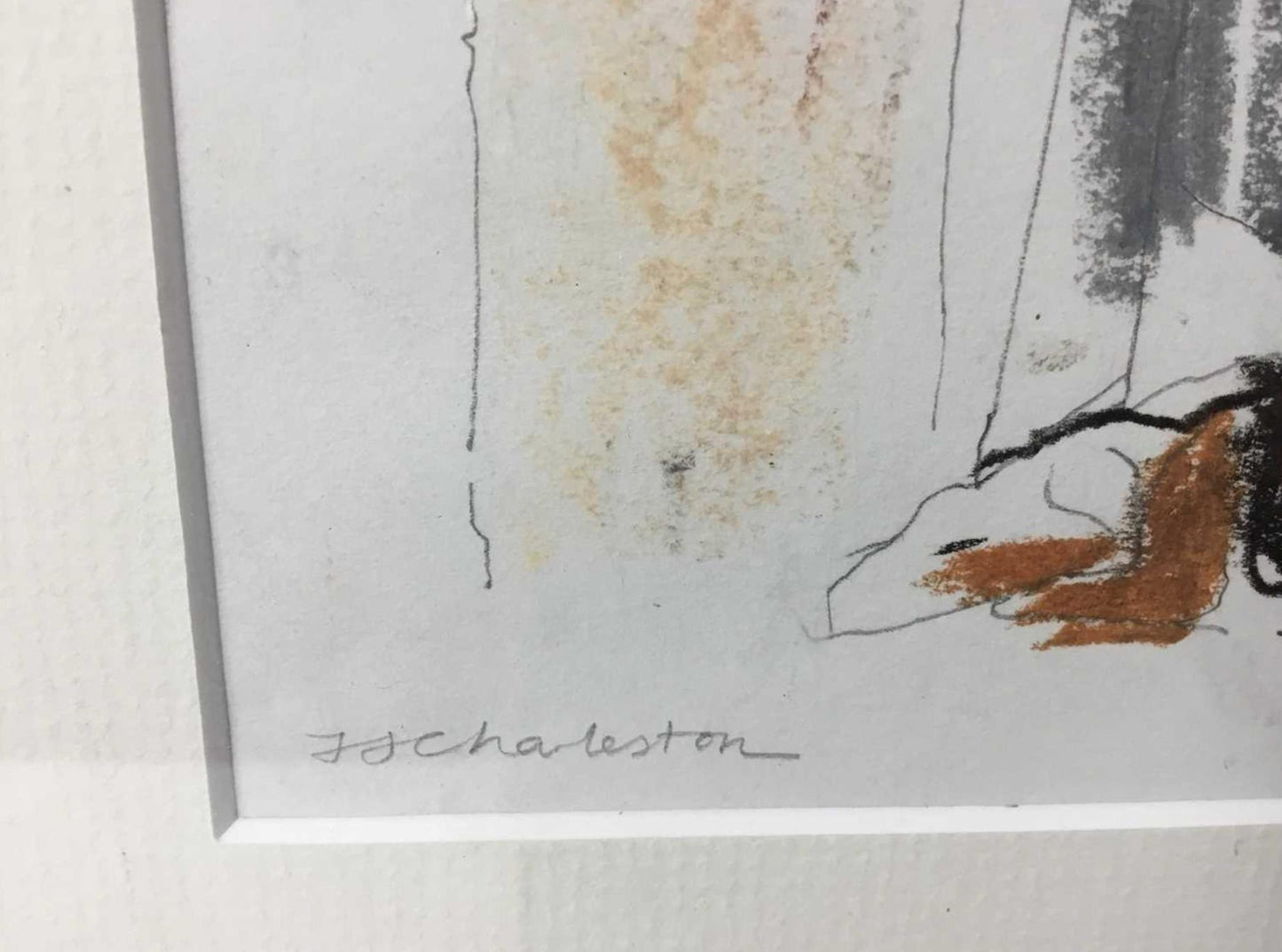 Jessica Jane Charleston - Woman and Dog with their eyes closed