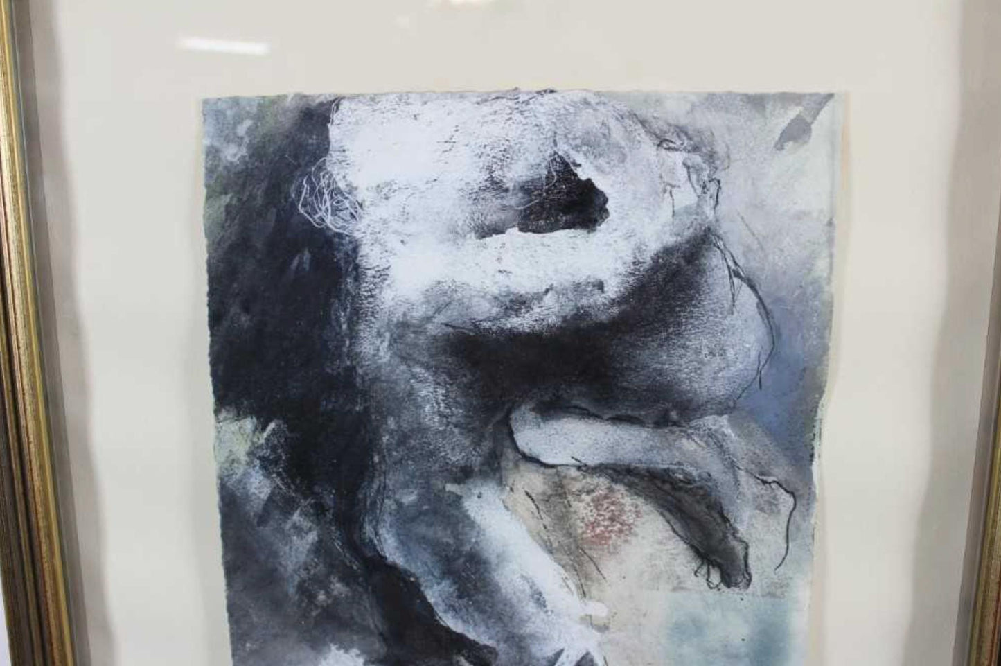 Carole Hodgson - Between Clouds and Water - Signed mixed media