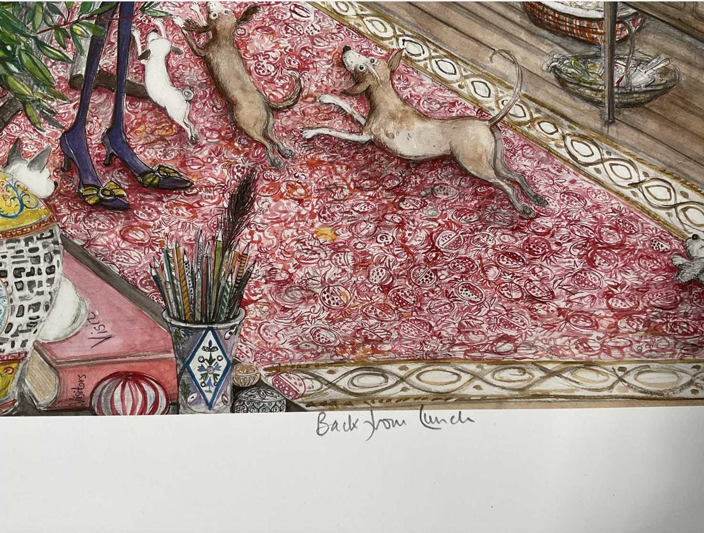 Sue Macartney Snape - Back from Lunch