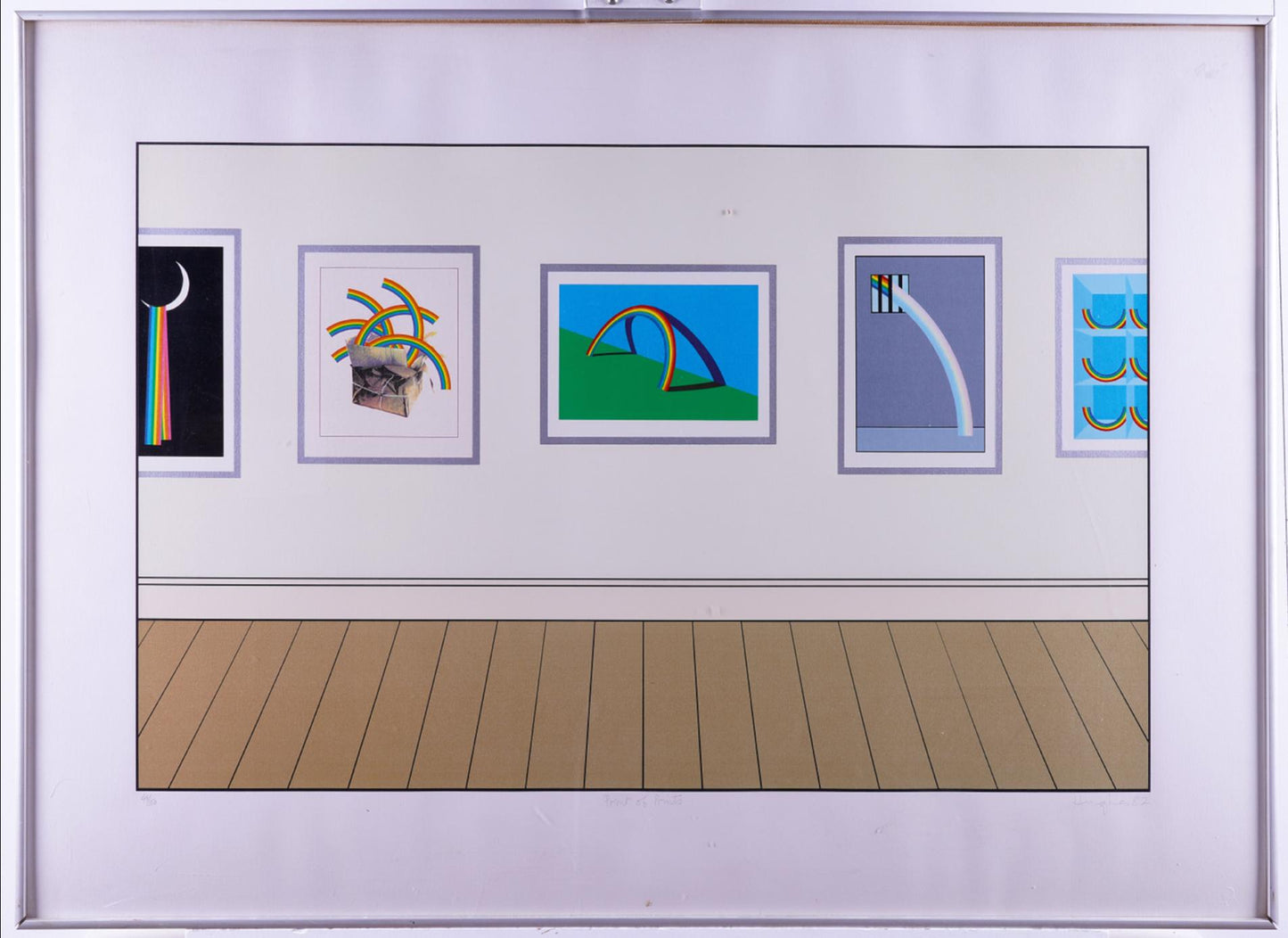 Patrick Hughes - Print of Prints