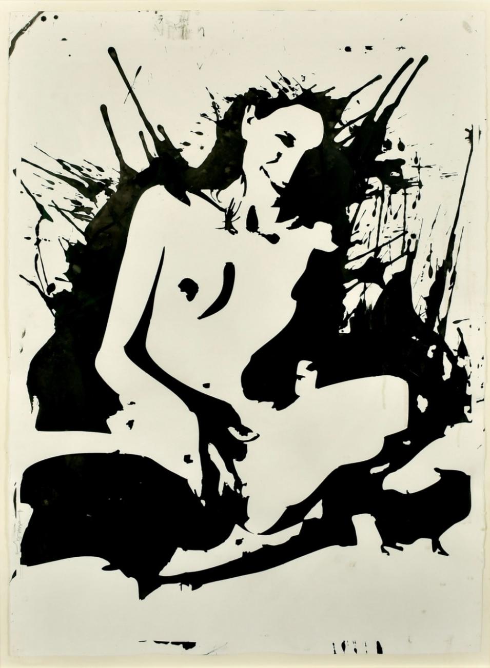 Kendell Geers - Untitled study of a female figure
