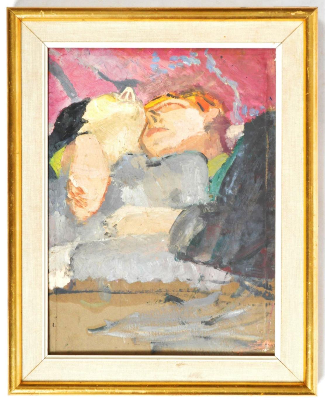 Sleeping couple