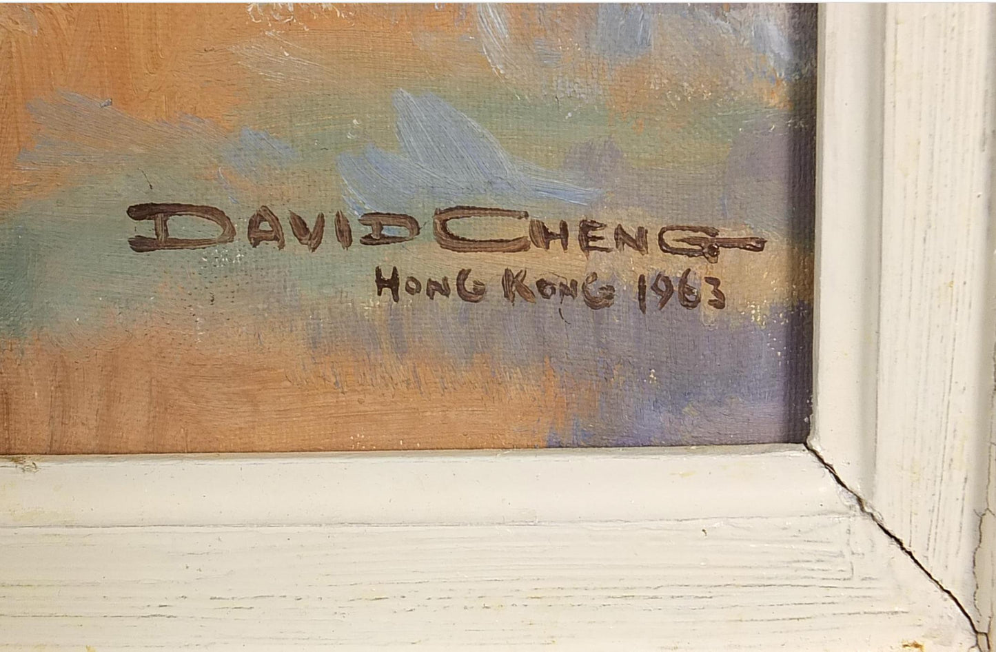 David Cheng 1963 - Portrait of two Asian girls