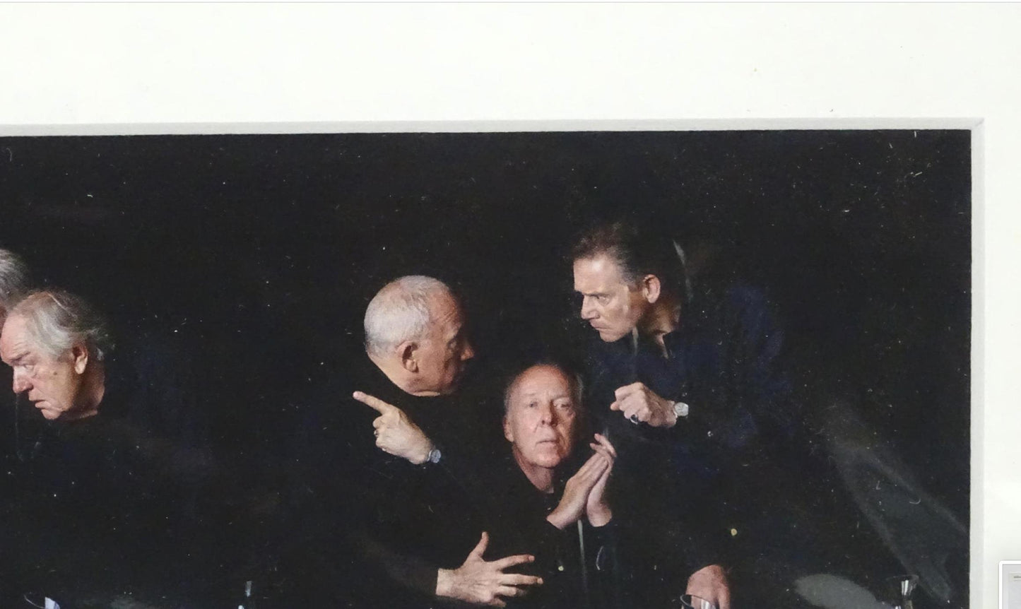 Promotional print from the play The Last Supper