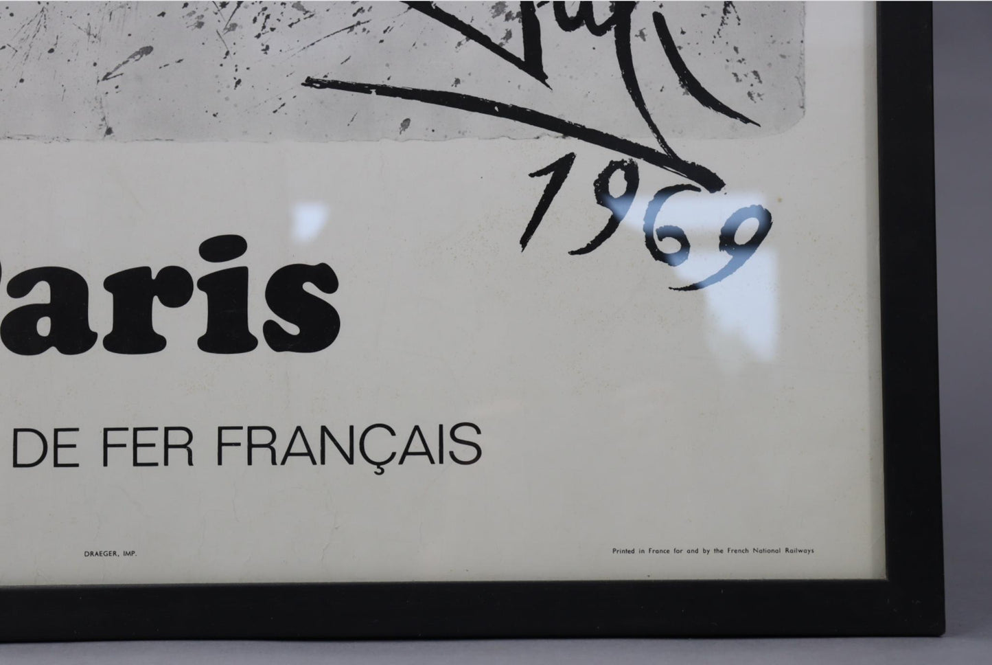 Salvador Dali Exhibition Poster - Chemins De Fer Franca's