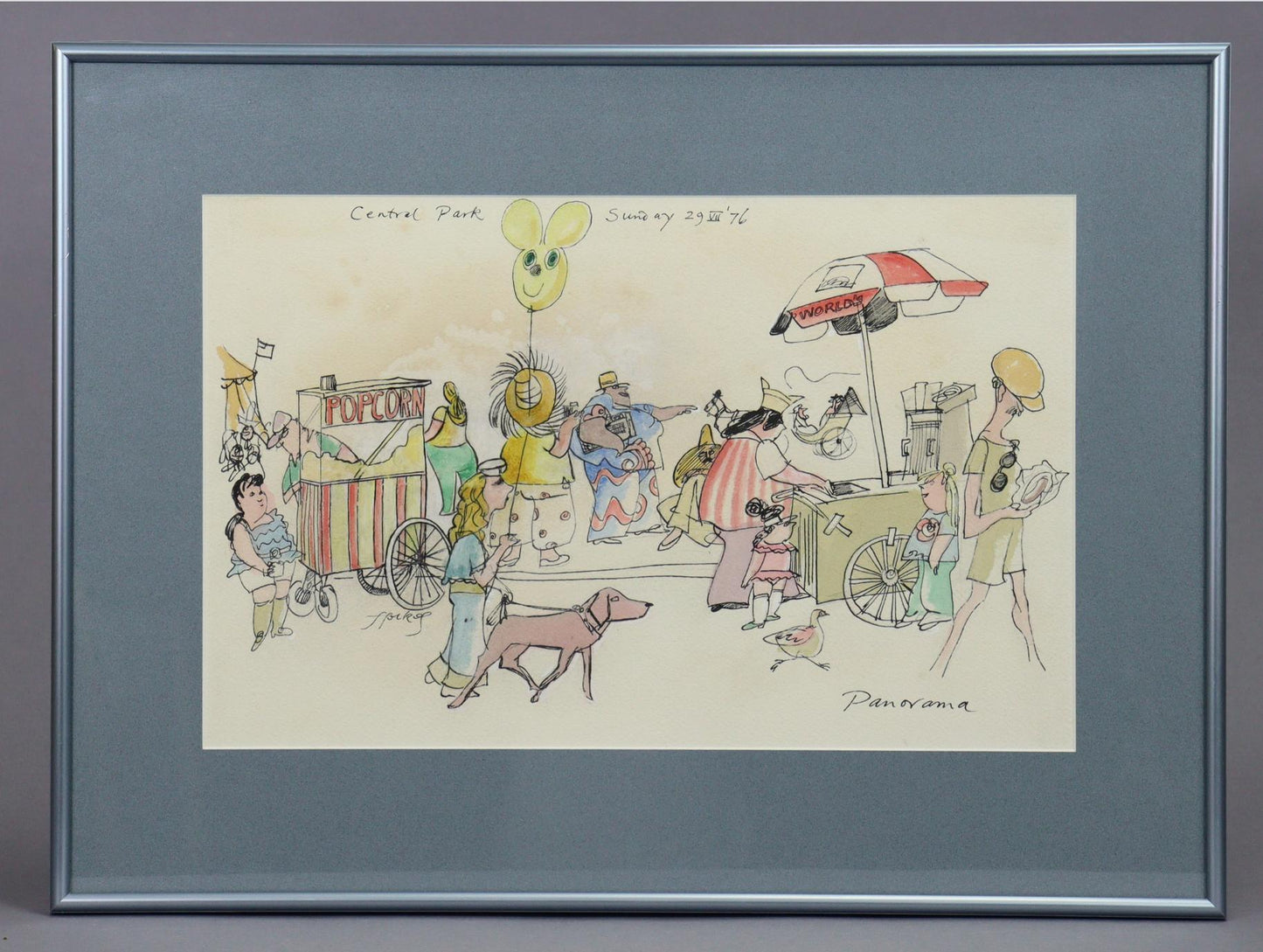 Michael Ffolkes - Central Park Sunday