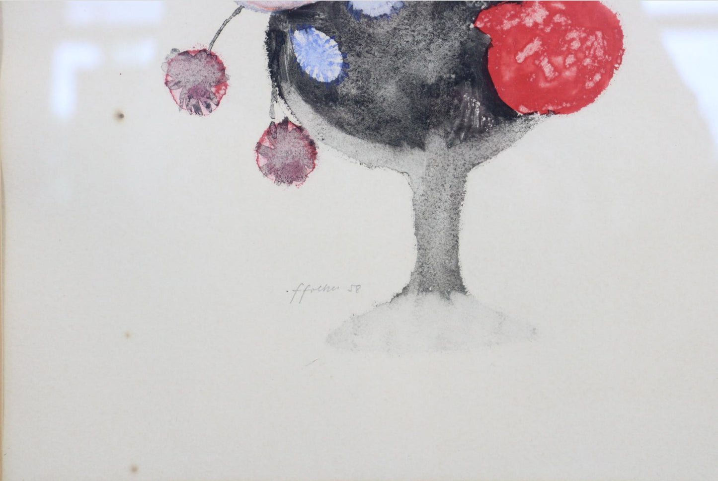 Michael ffolkes - Still-life study of flowers