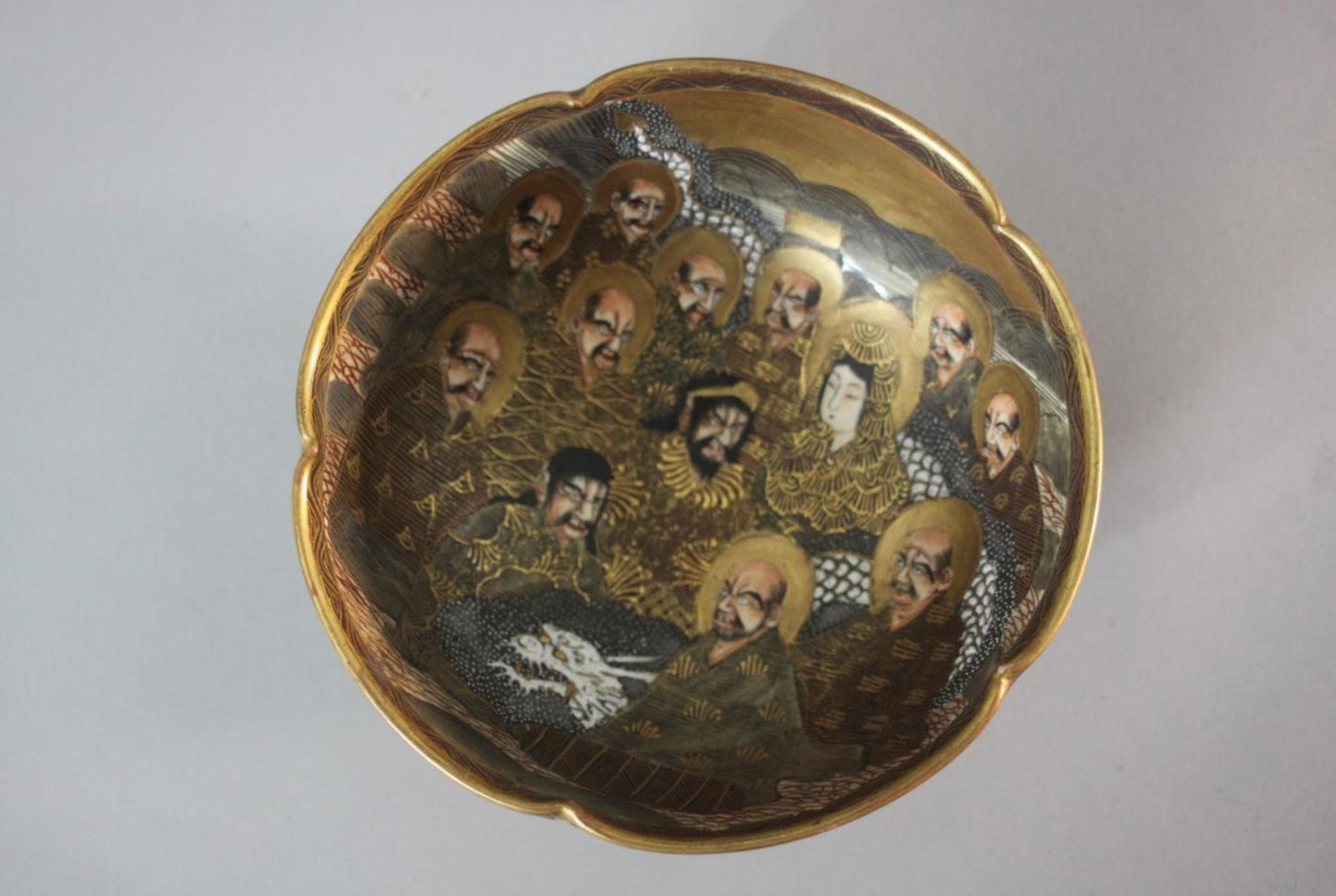 Hand painted Satsuma Bowl