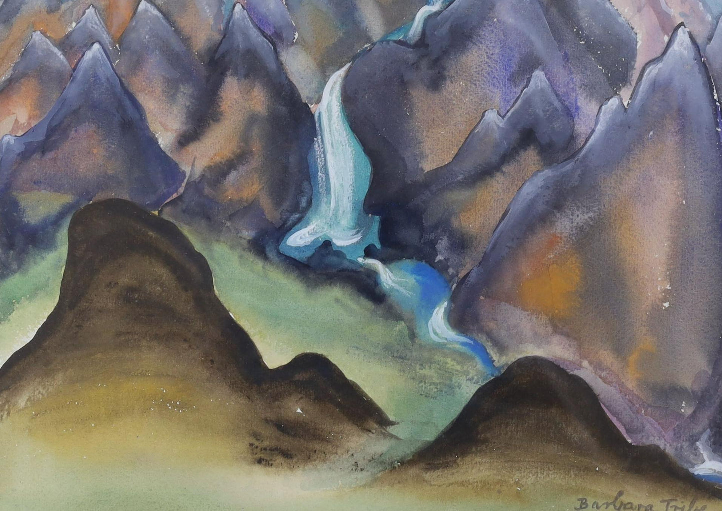Barbara Tribe - Waterfall
