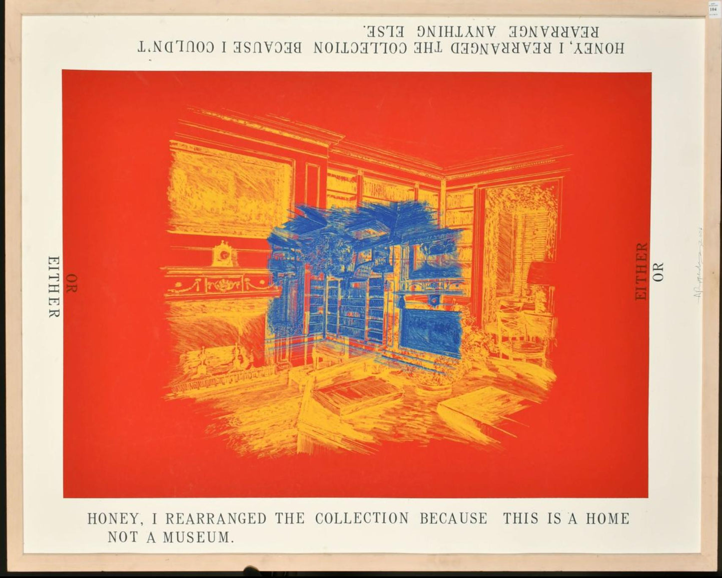 Allen Ruppersberg - Honey, I rearranged the Collection
