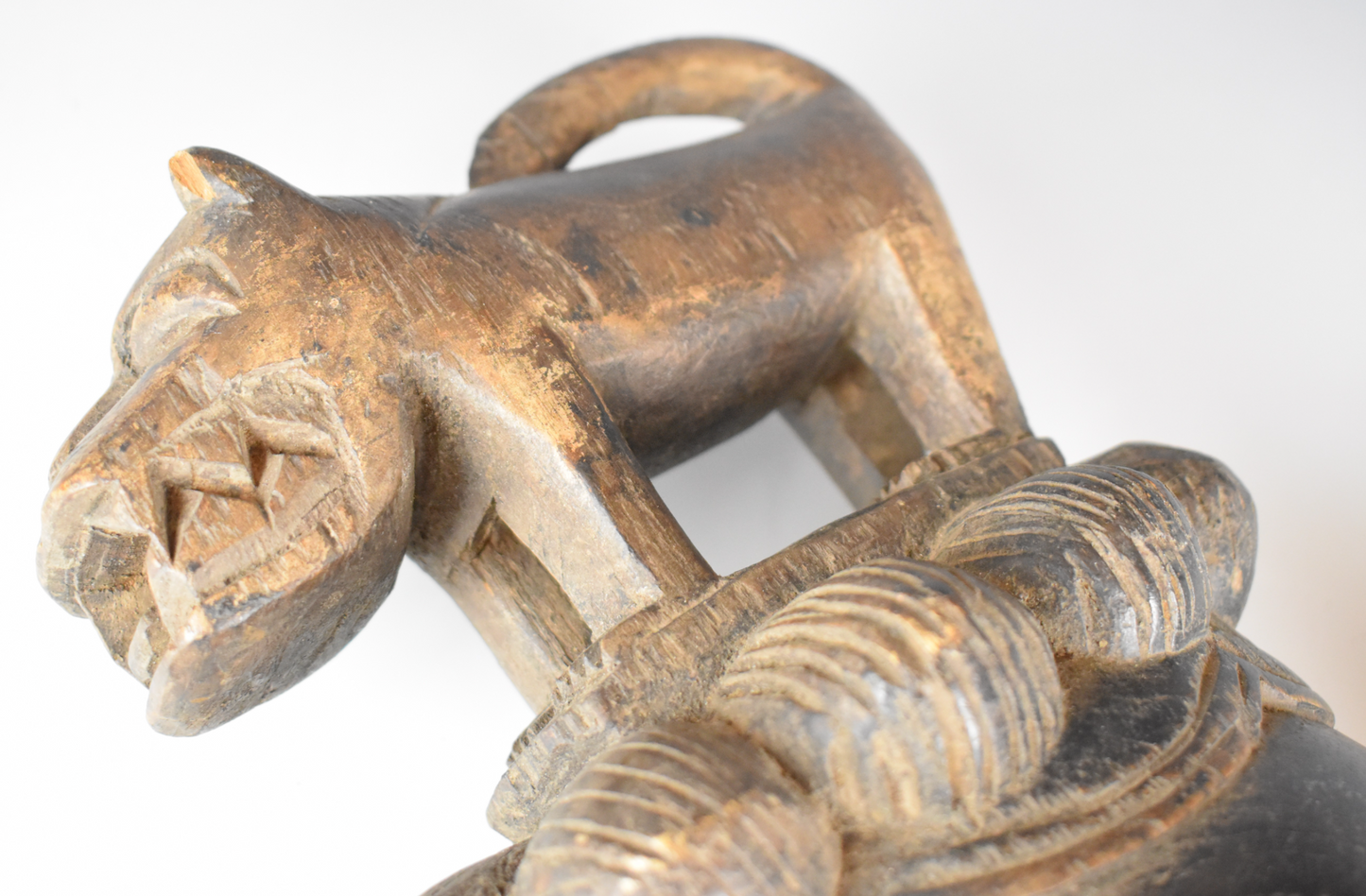African carved tribal mask