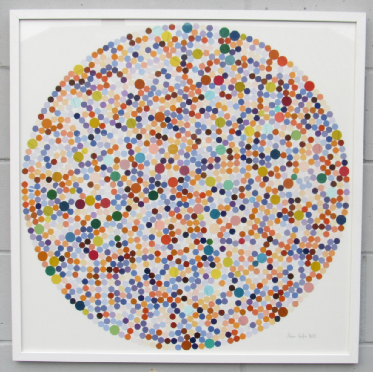Steven Griffin - Collage of Coloured Dots