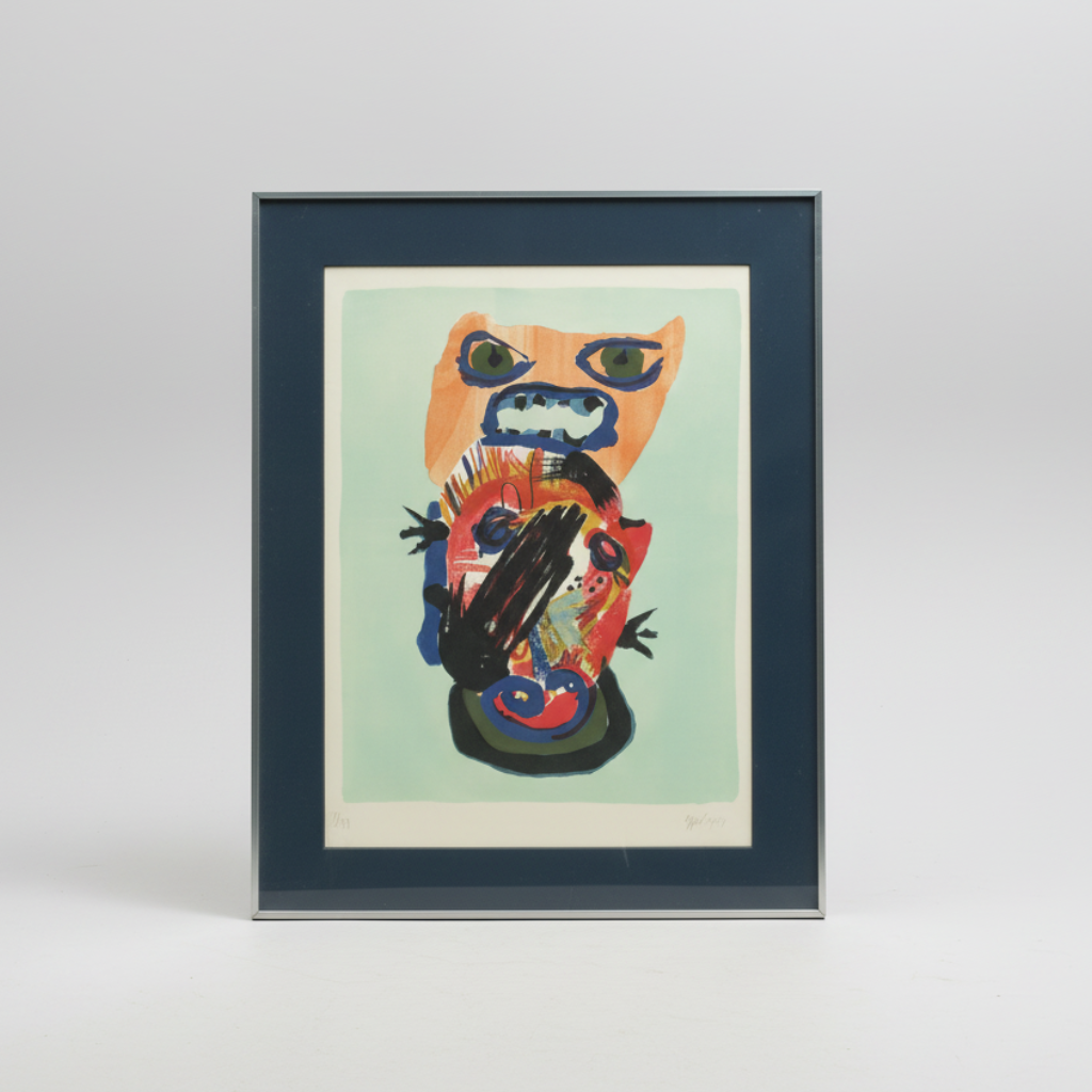 Karel Appel - An abstract composition