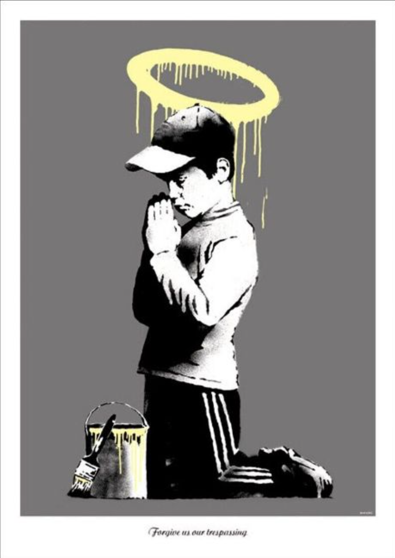 Banksy - Forgive Us Our Trespassing