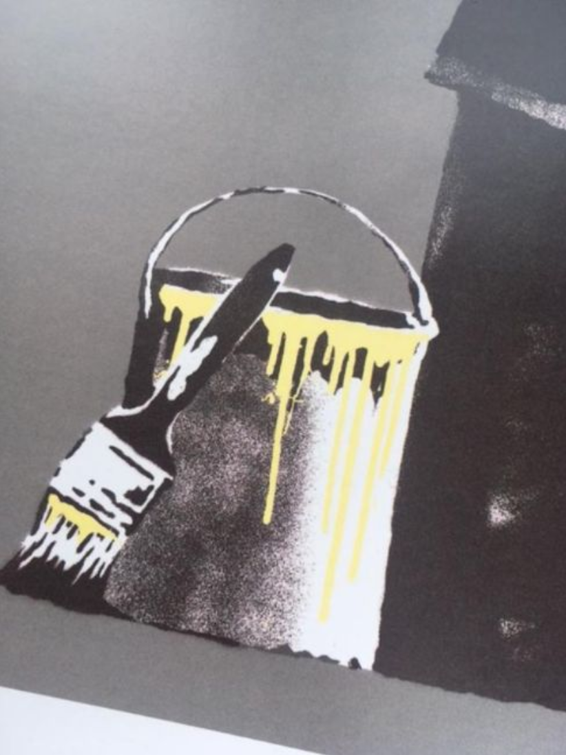 Banksy - Forgive Us Our Trespassing