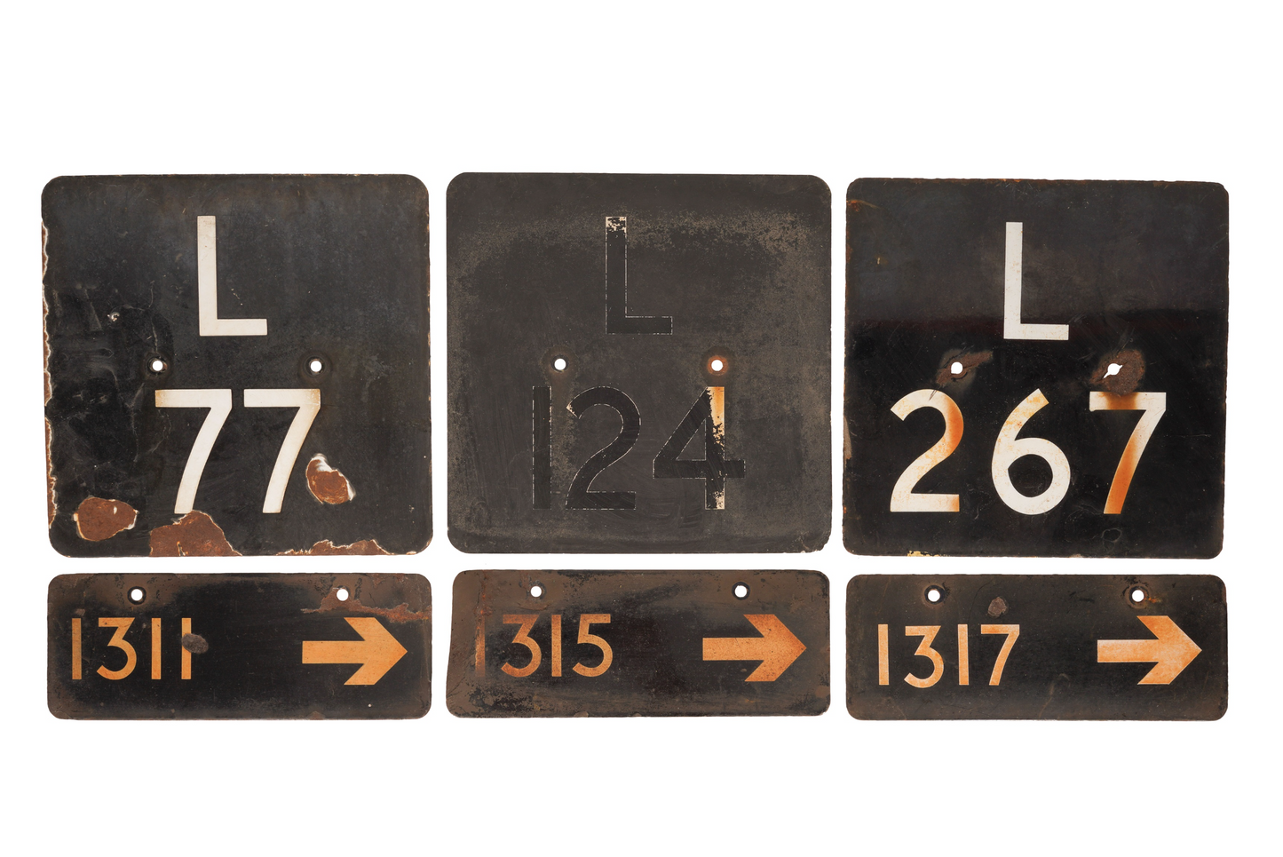 Enamel sign - Tickets and Enquiries
