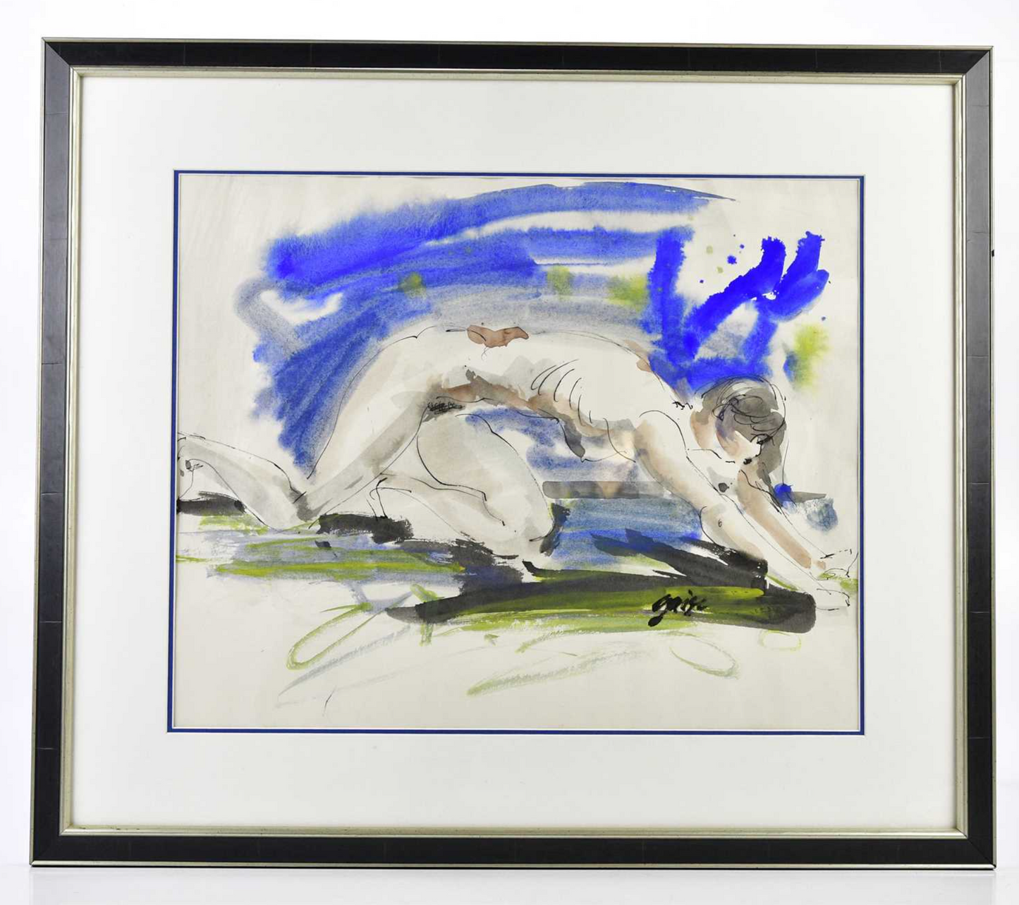 Henrick Grise - Study of female nude