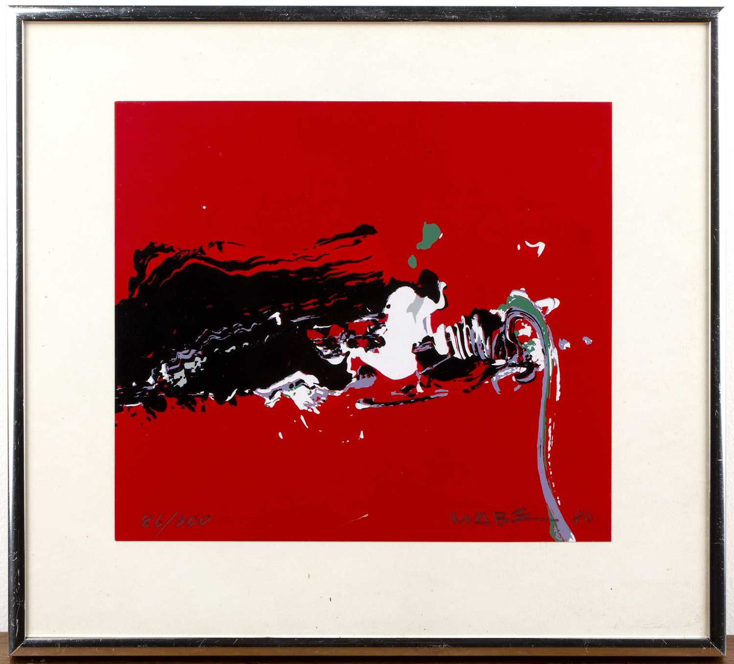 Manabú Mabe - Untitled abstract