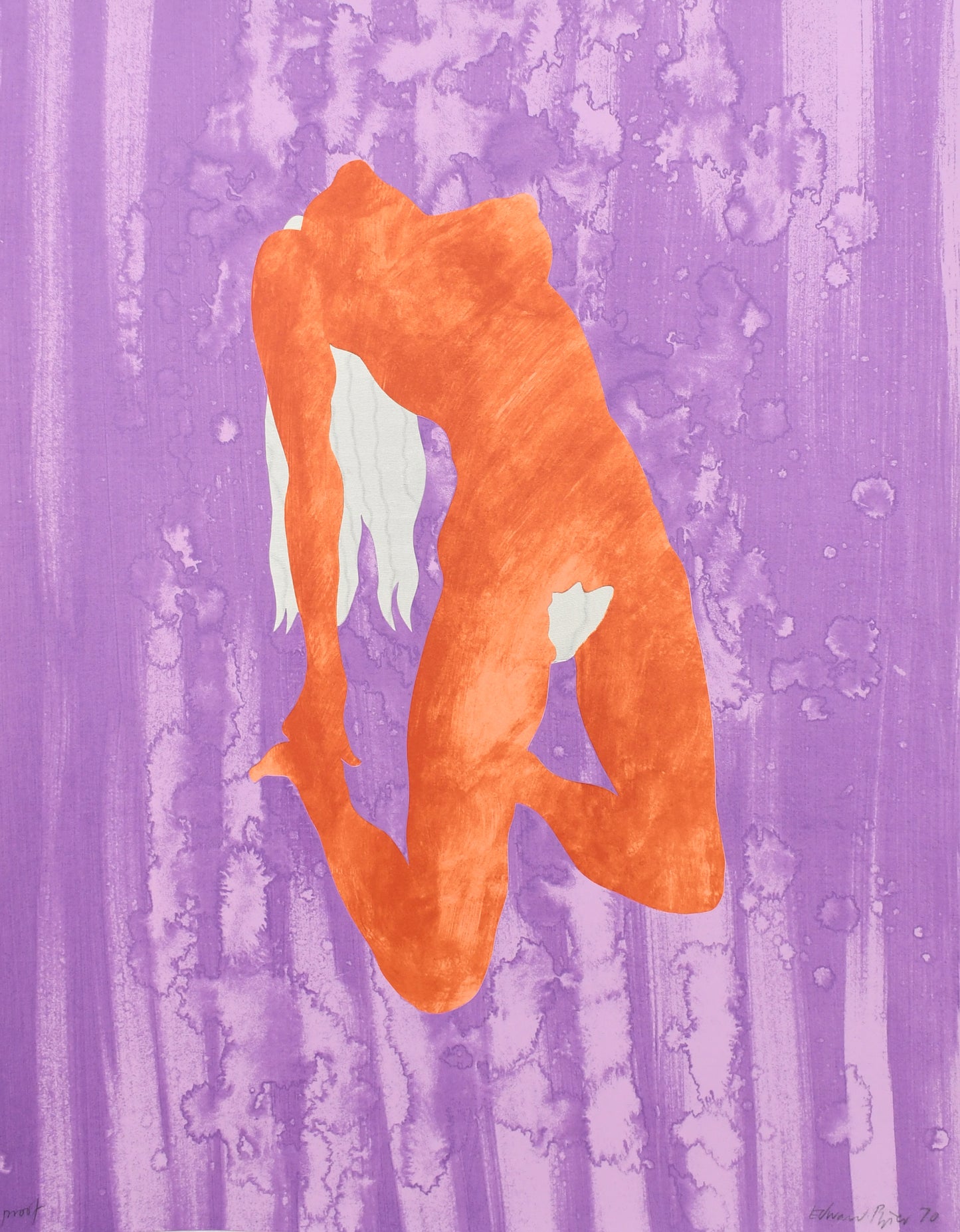 Edward Piper - Purple and Orange