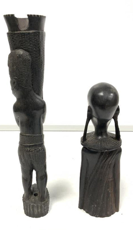 Carved wooden figure