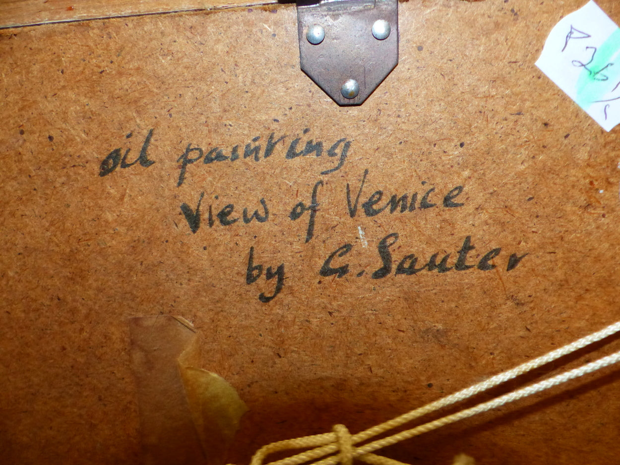George Sauter - A View of Venice