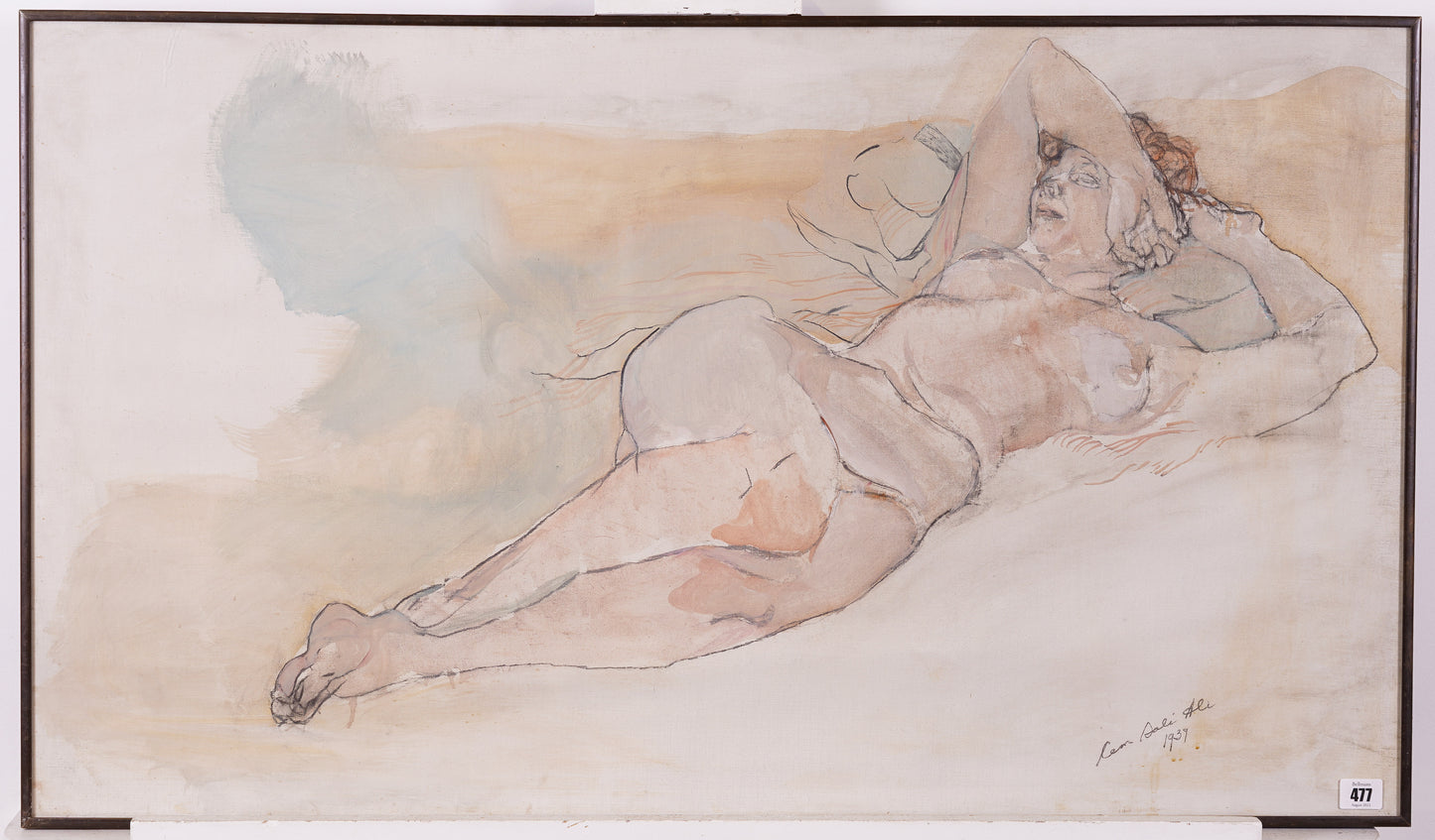 Sali Ali - Reclining Nude