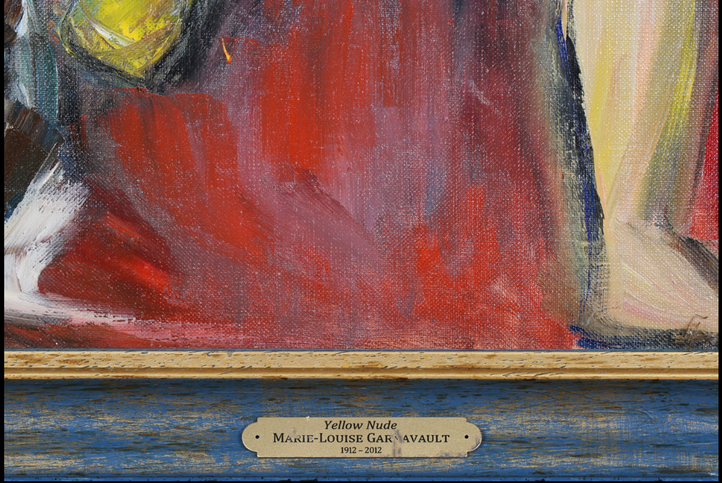 Marie-Louise Garnavault - Yellow Nude