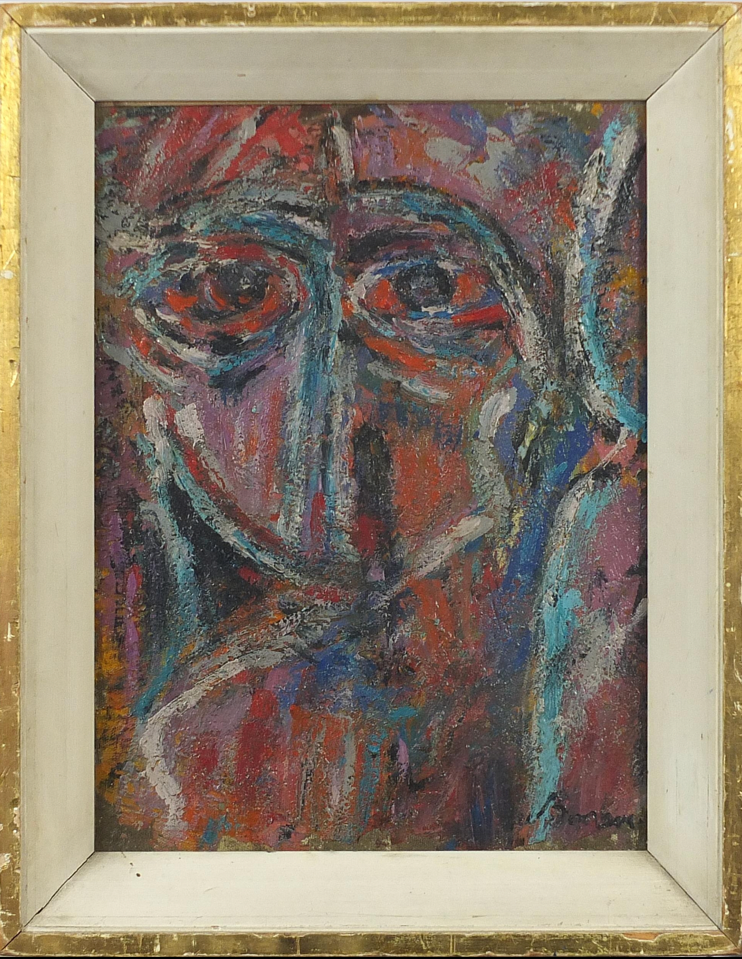 Portrait of a figure
