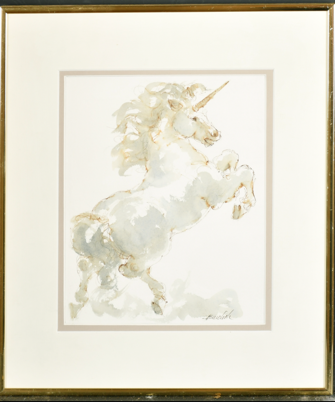 Charles Edward Burdick - A Unicorn