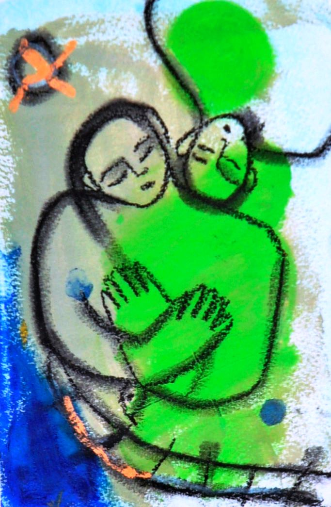 Suzanne Delshadian - Sleeping figures