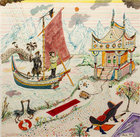 Chris Orr - Riverside Scene