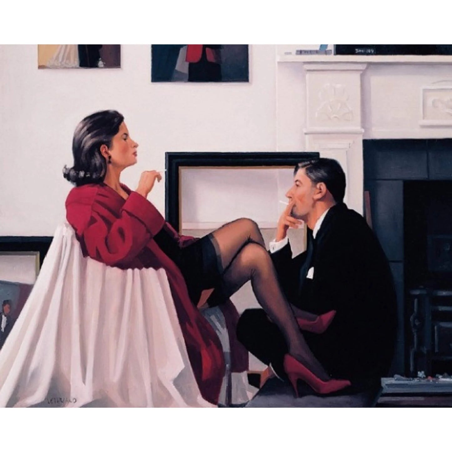 Jack Vettriano - Models in Studio