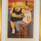 Beryl Cook - Two on a stool
