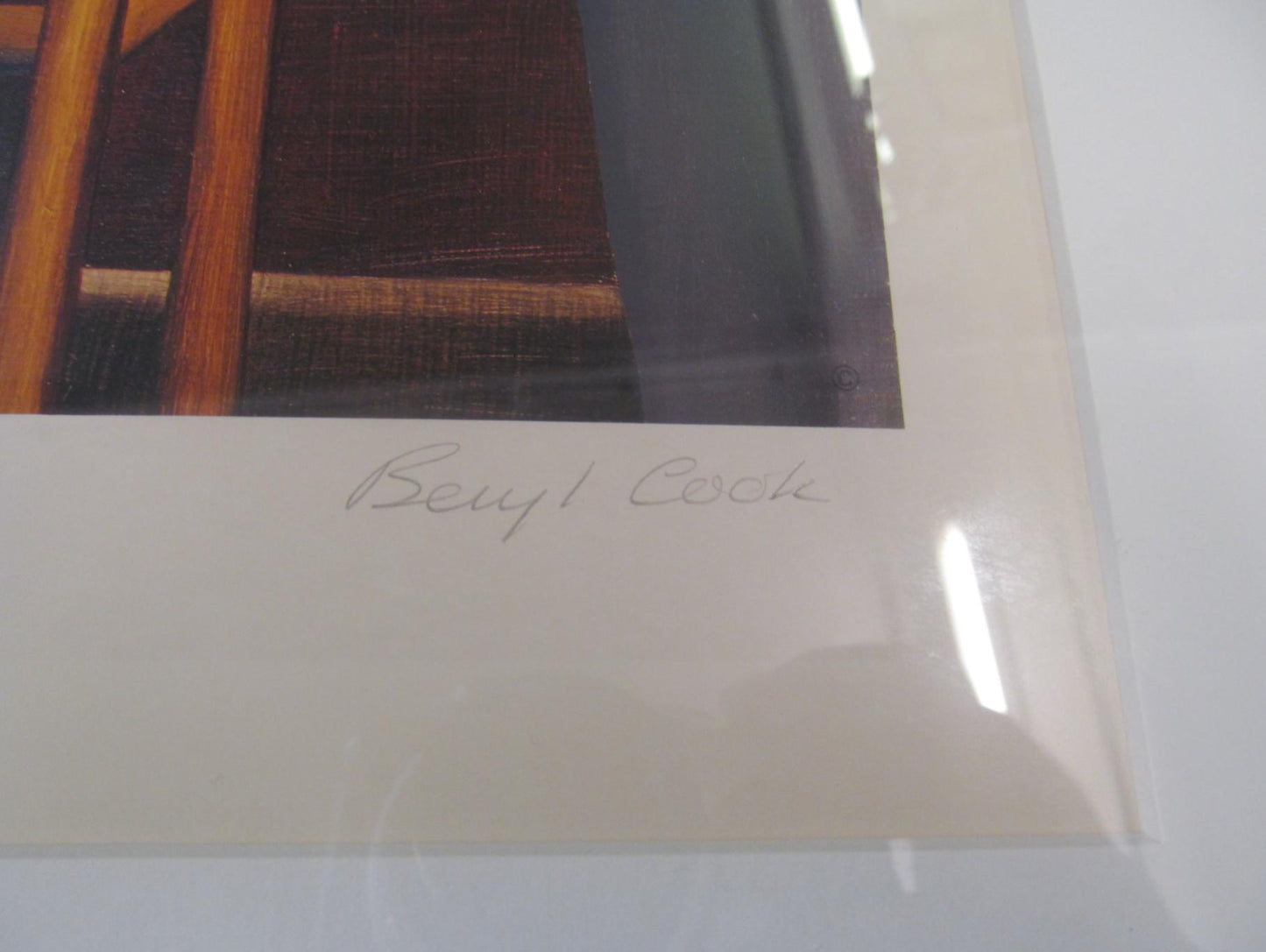 Beryl Cook - Two on a stool