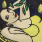 Anita Klein - Reclining woman and lemons