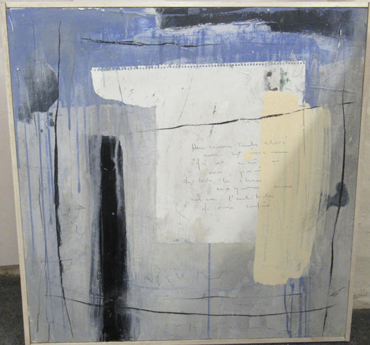Malene Schjoll - Abstract study incorporating text