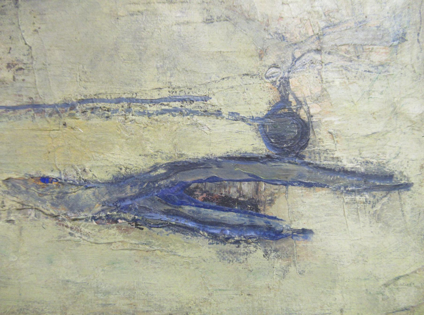 Herold G Kristensen - An abstract study in tones of green, 1968