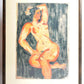 Renos Loizou - Reclining nude female - Rare artist proof
