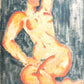 Renos Loizou - Reclining nude female - Rare artist proof