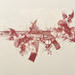 Merone - Untitled. Signed limited edition  framed print.