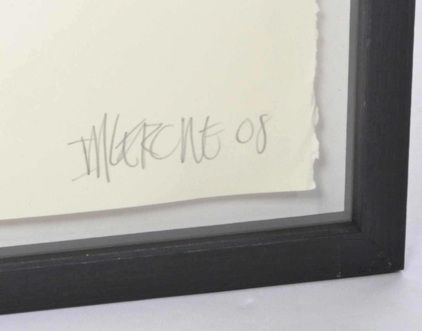 Merone - Untitled. Signed limited edition  framed print.