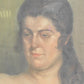 Barbara Mary "Miki" Hood. Watercolour portrait.
