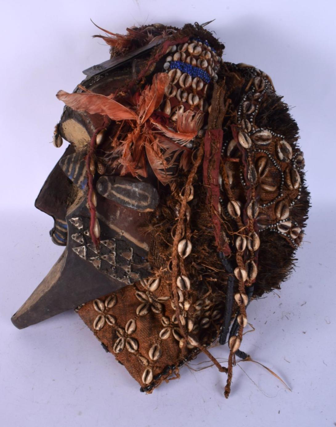An African Tribal Art Kuba Kabongo Mask