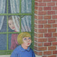 Gertrude Halsband - Street Singer - Original oil