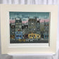 Michel Delacroix - Street Scene - Limited Edition Lithograph