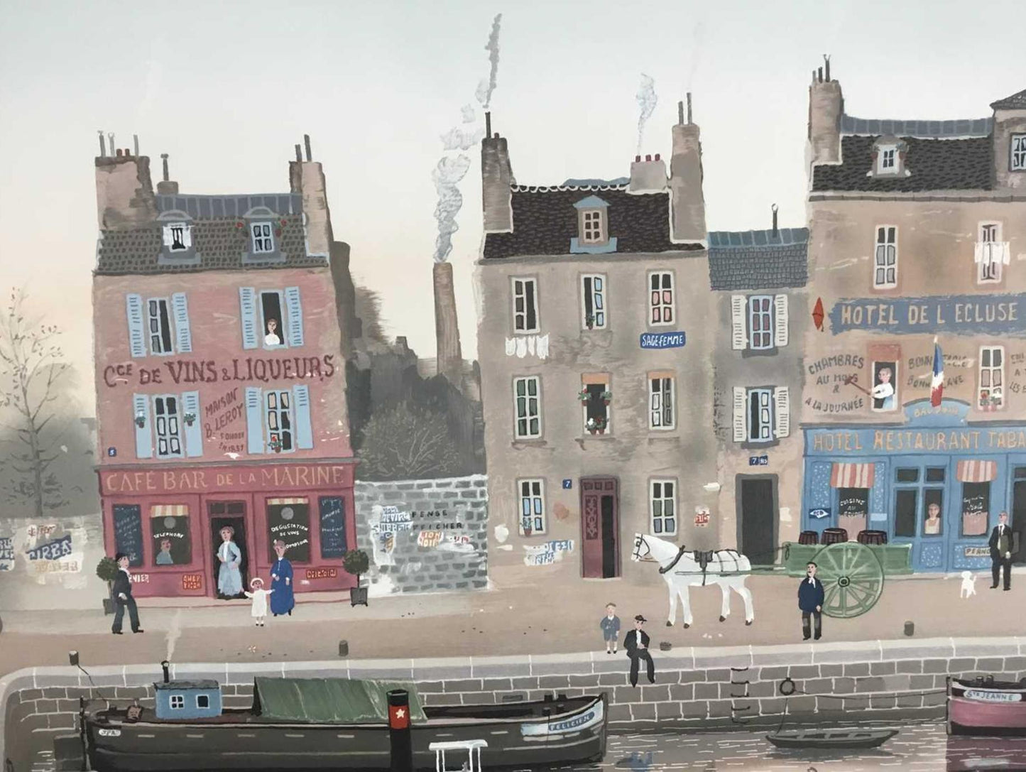 Michel Delacroix - Canal Scene