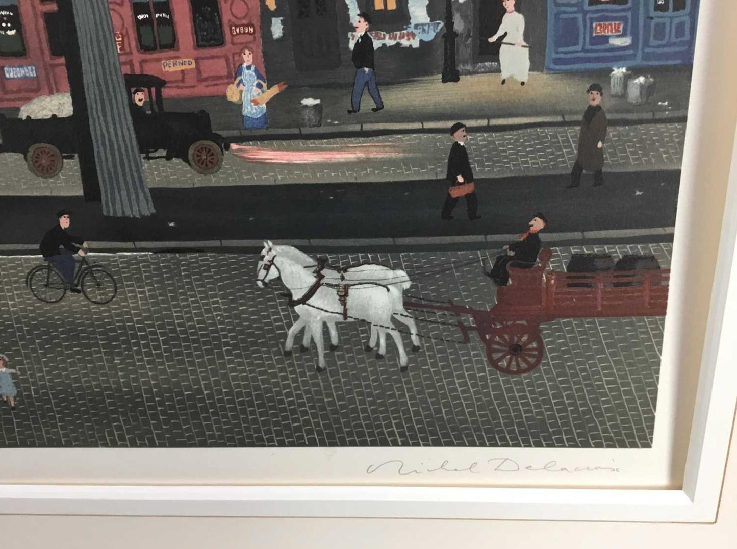 Michel Delacroix - Street Scene