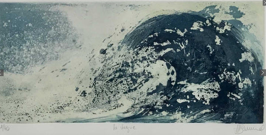 Helene Baumel - 'La Vague' - Signed limited edition aquatint
